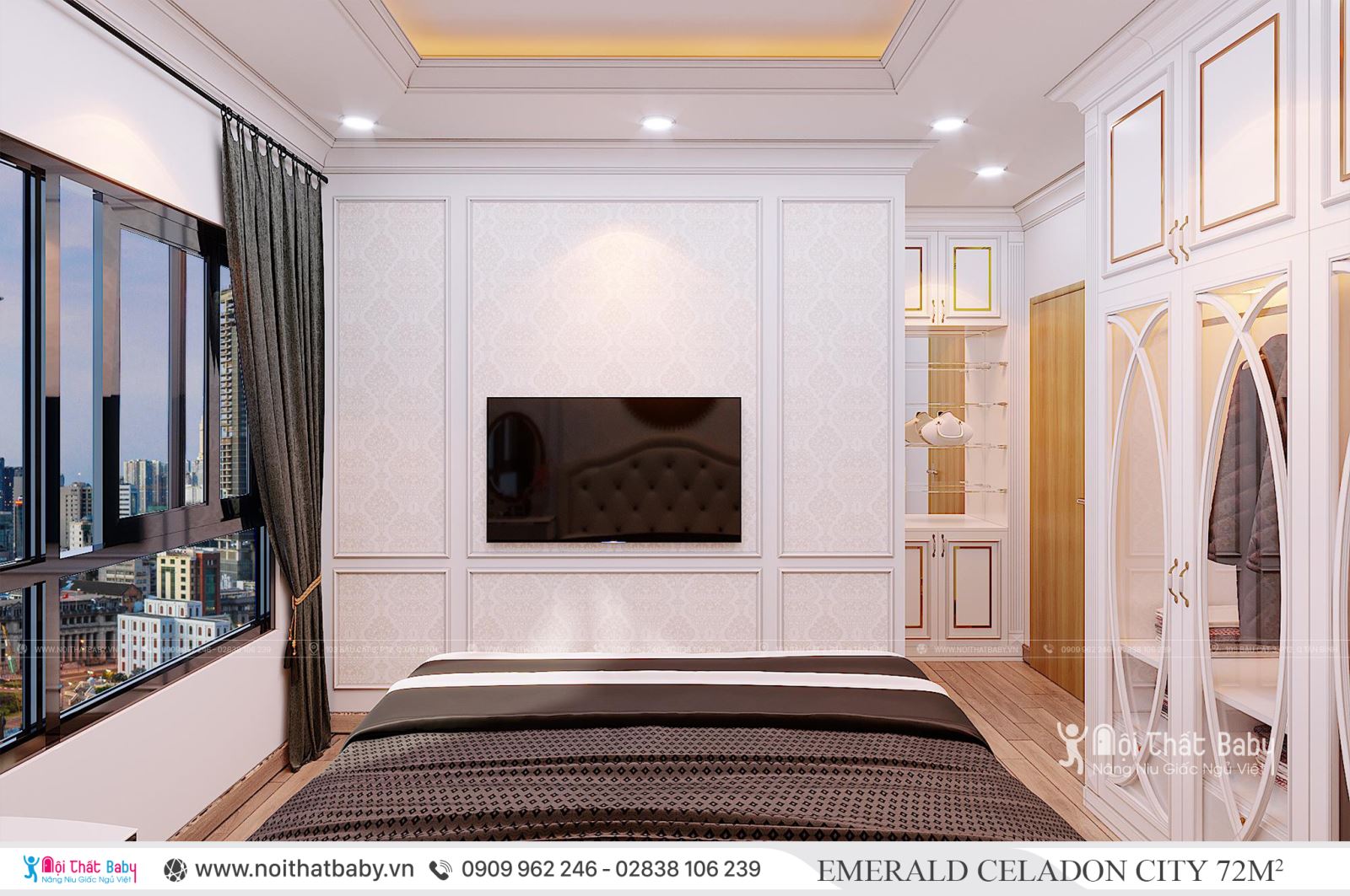 Tổng hợp các mẫu thiết kế nội thất Chung cư Emerald Celadon City